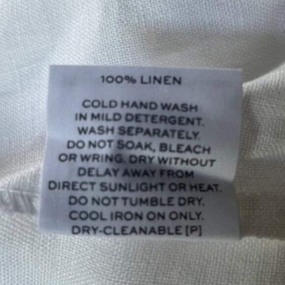 Revolve Rumer Small Linen Avalon Tortoise Ring Cutout Maxi White Dress MSRP 329 - Picture 6 of 10